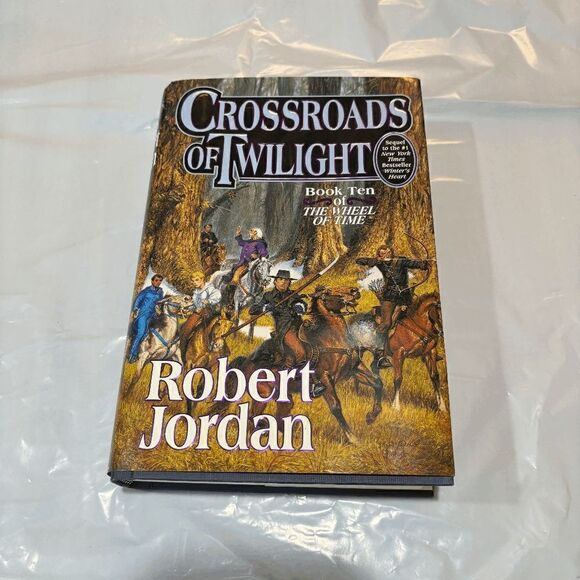 Crossroads of Twilight Robert Jordan Book 10 Wheel of Time 1st Edition 1st Print - Picture 1 of 12